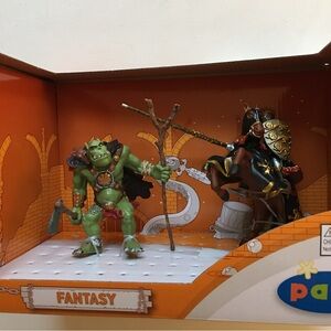 Papo Orc and King Richard Fantasy Action Figures Playset New